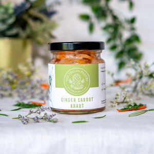 Ginger Carrot Kraut