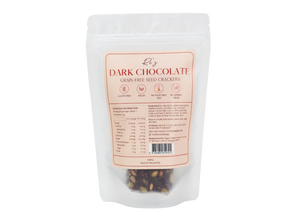 Ri's Dark Chocolate Grain Free Seed Crackers
