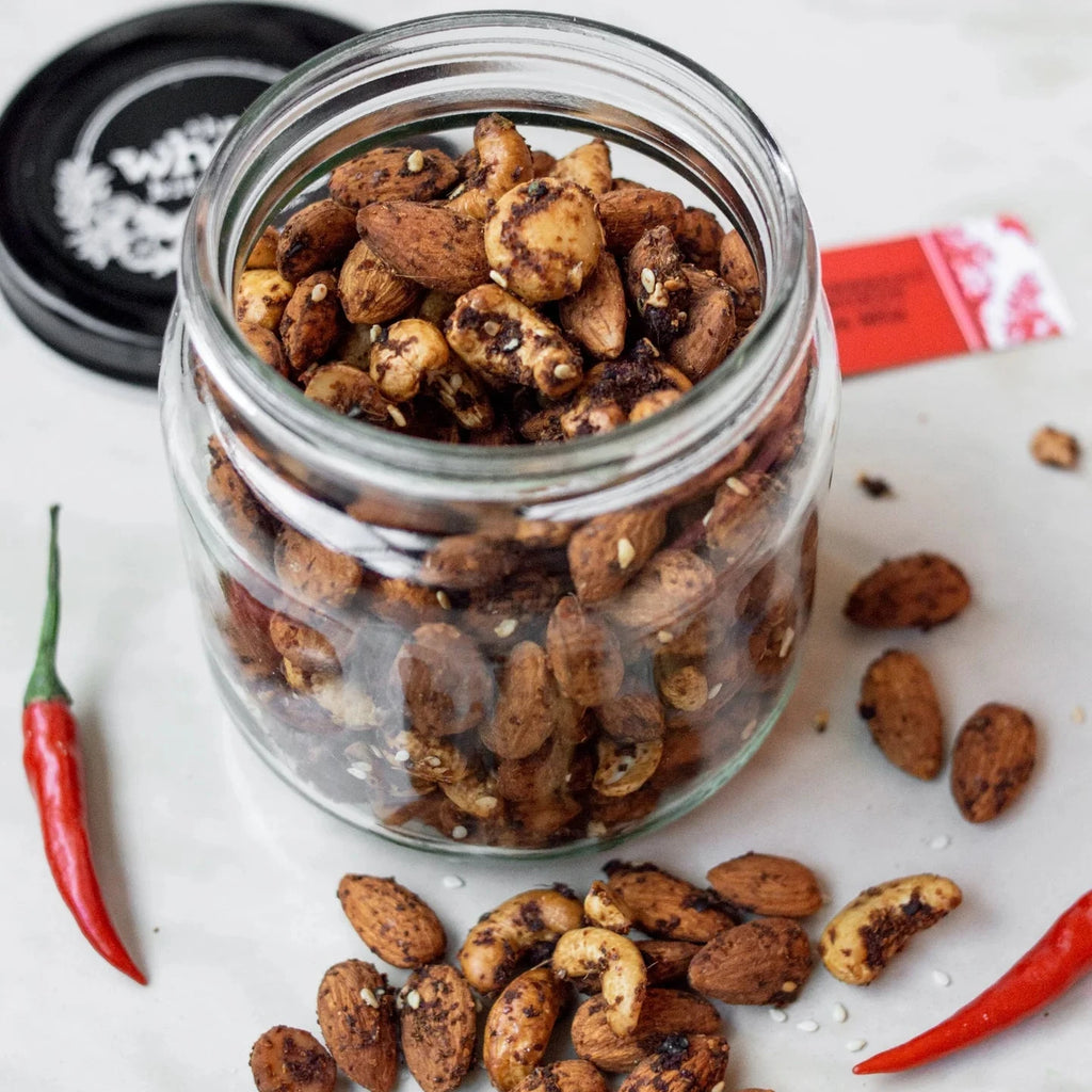 Spicy Tamari Nut Mix Gift Jar