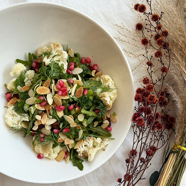 Roasted Cauliflower Salad Platter